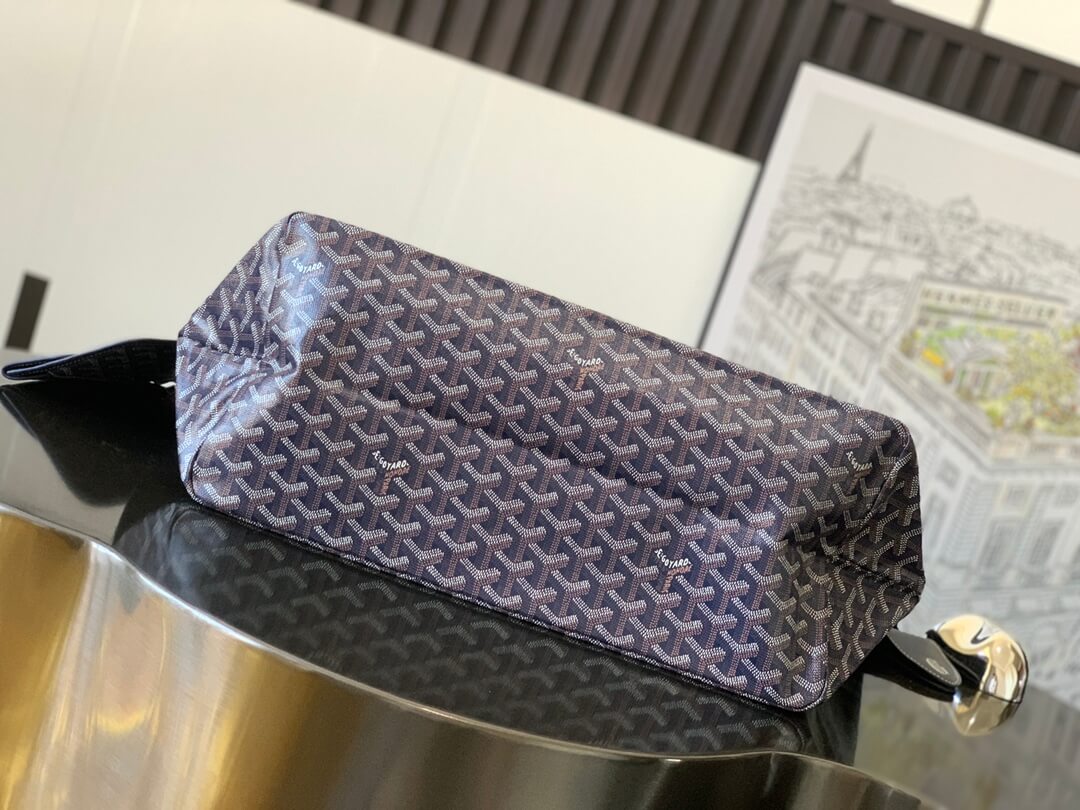 GOYARD Saint Louis GM Tote Bag - Navy Blue