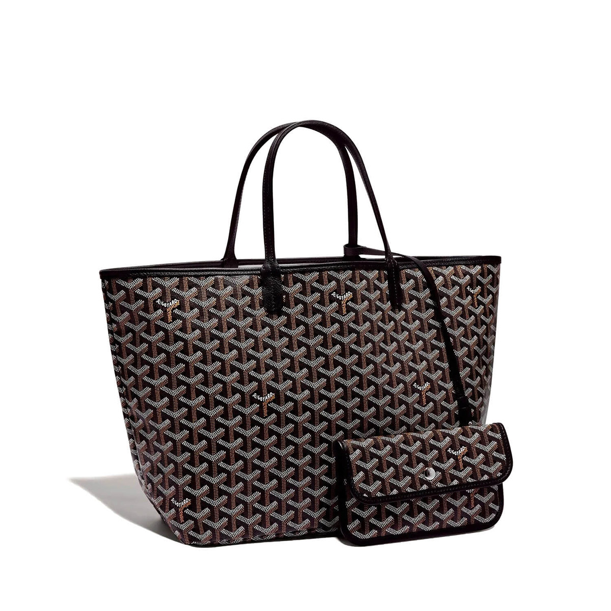 GOYARD Saint Louis PM Tote Bag - Black