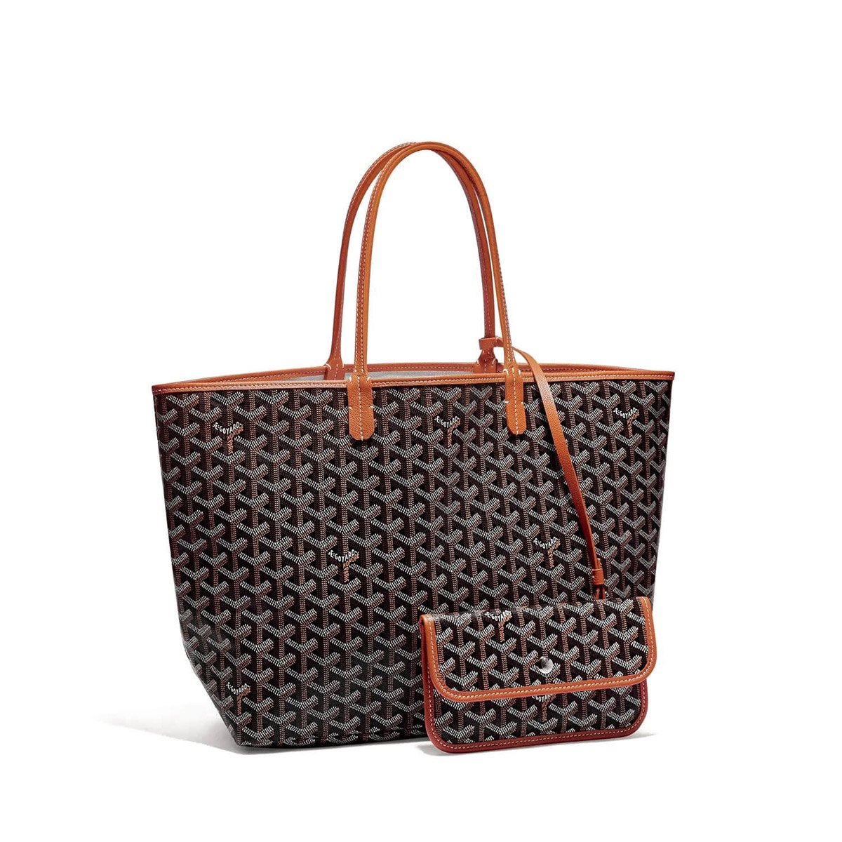 GOYARD Saint Louis PM Tote Bag - Black & Tan