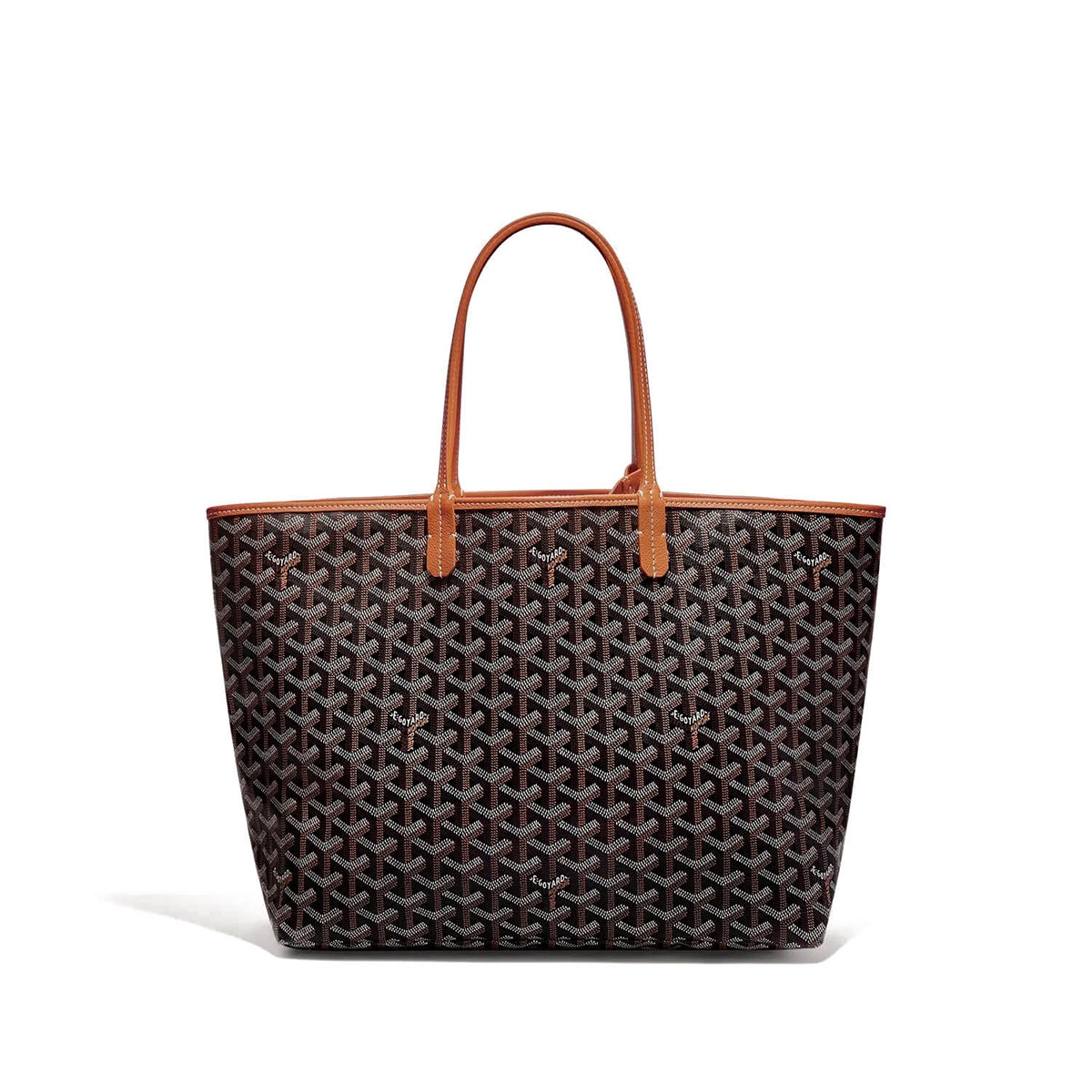 GOYARD Saint Louis PM Tote Bag - Black & Tan