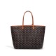 GOYARD Saint Louis PM Tote Bag - Black & Tan