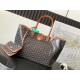 GOYARD Saint Louis PM Tote Bag - Black & Tan