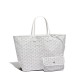 GOYARD Saint Louis PM Tote Bag - White