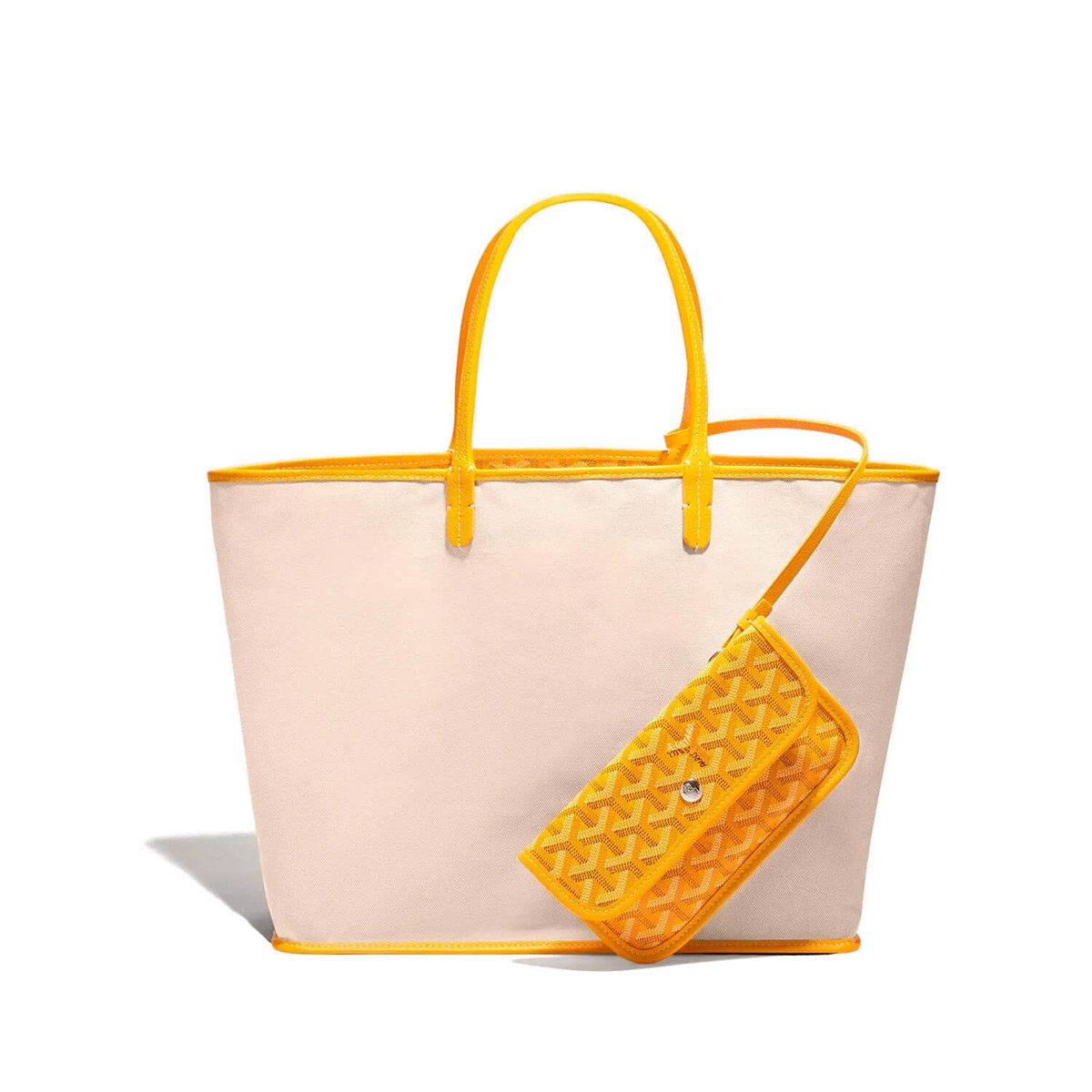 GOYARD Saint Louis PM Tote Bag - Yellow