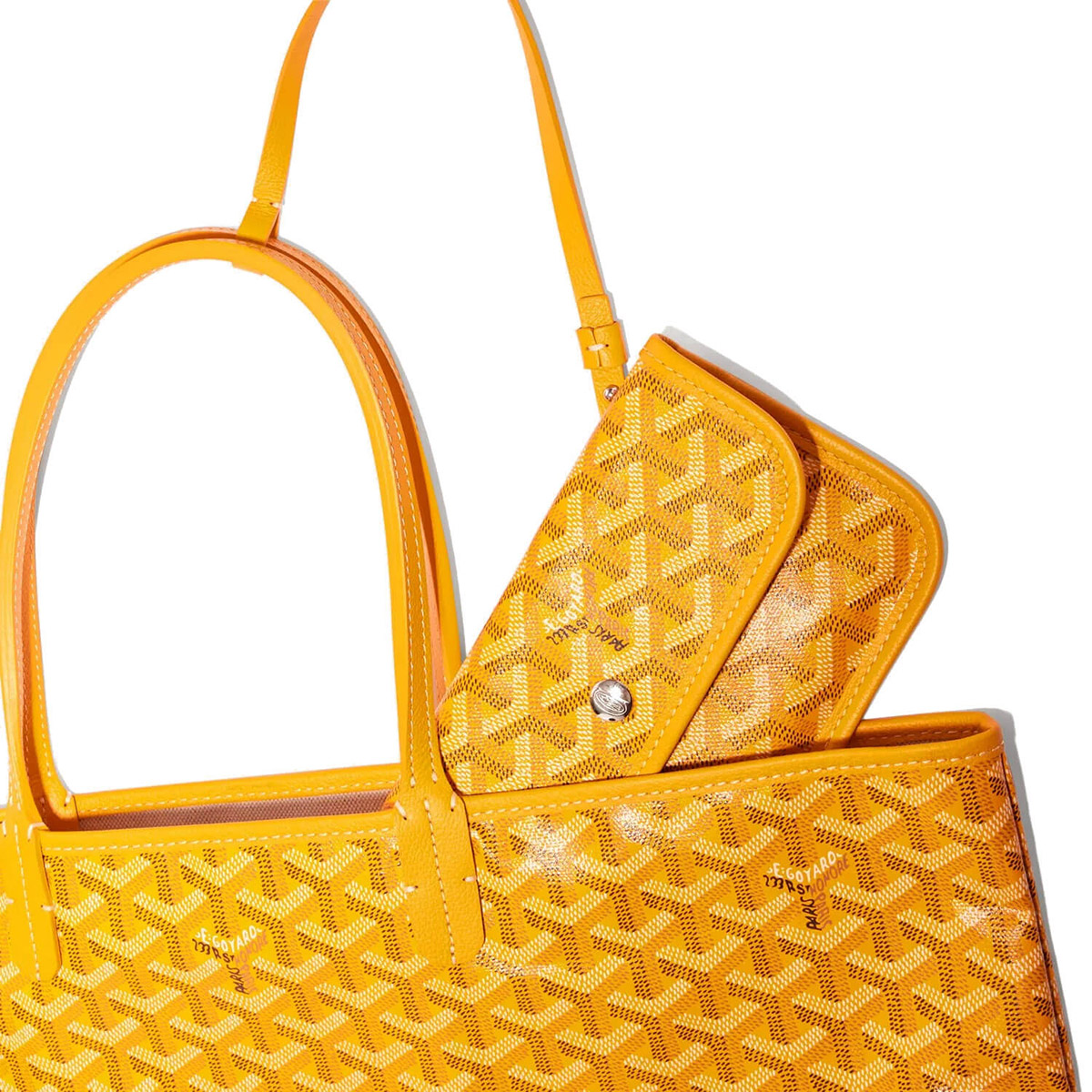 GOYARD Saint Louis PM Tote Bag - Yellow