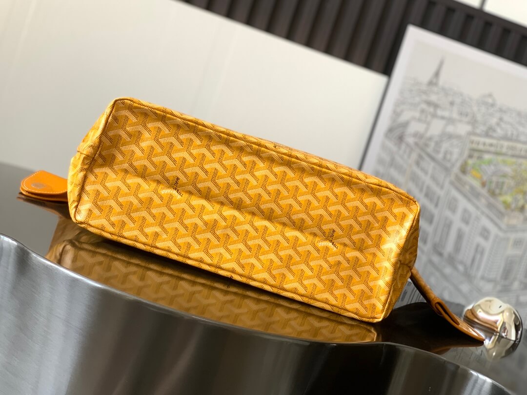 GOYARD Saint Louis PM Tote Bag - Yellow