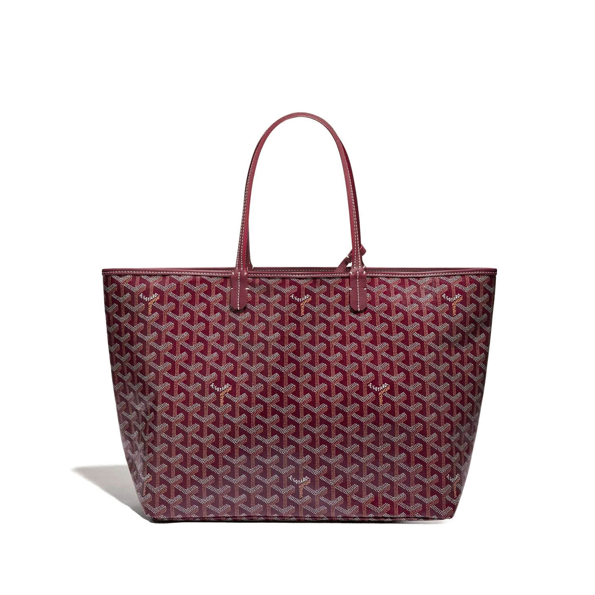 GOYARD Saint Louis PM Tote Bag - Burgundy