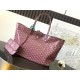 GOYARD Saint Louis PM Tote Bag - Burgundy