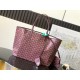 GOYARD Saint Louis PM Tote Bag - Burgundy