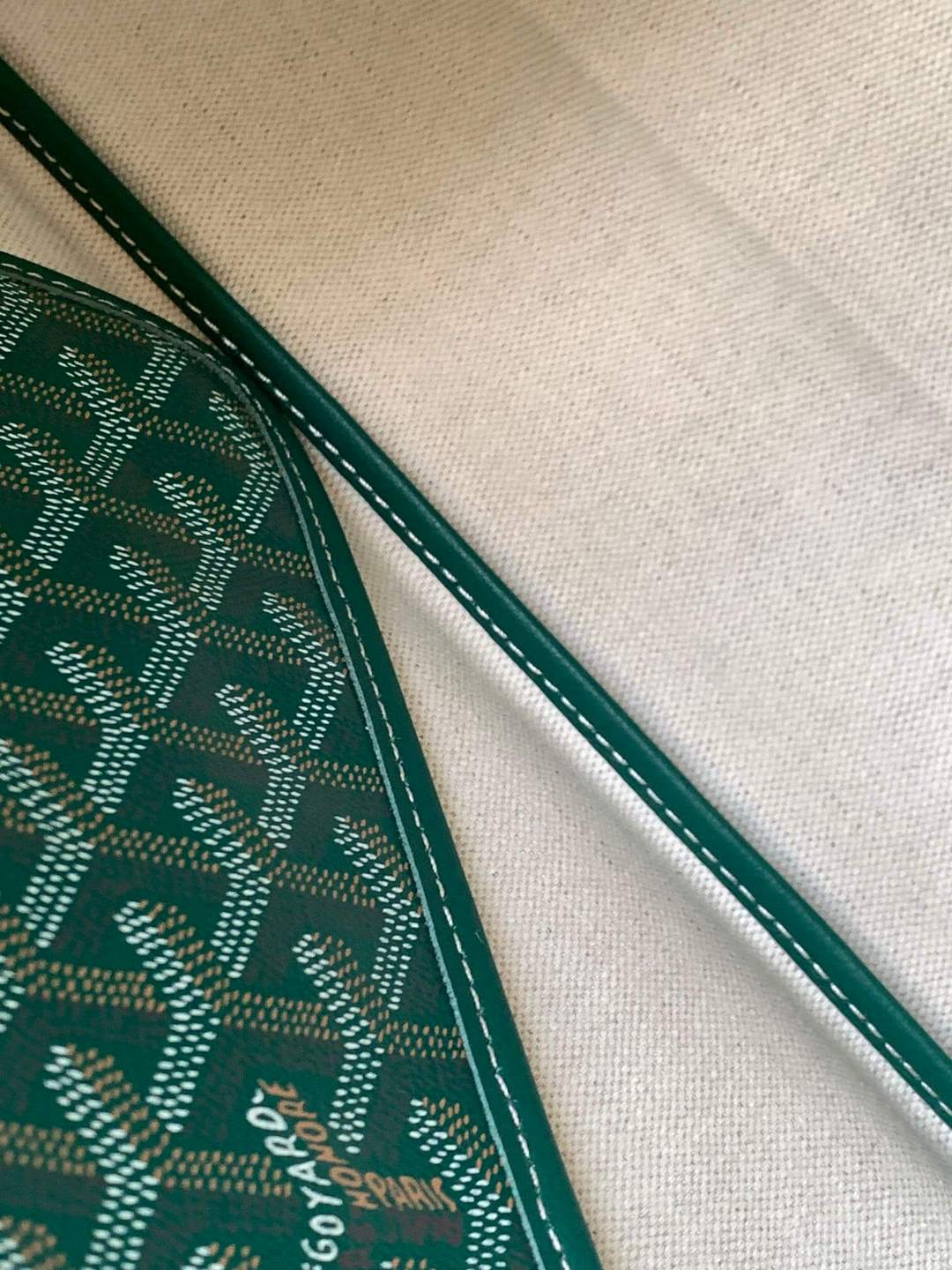 GOYARD Saint Louis PM Tote Bag - Green