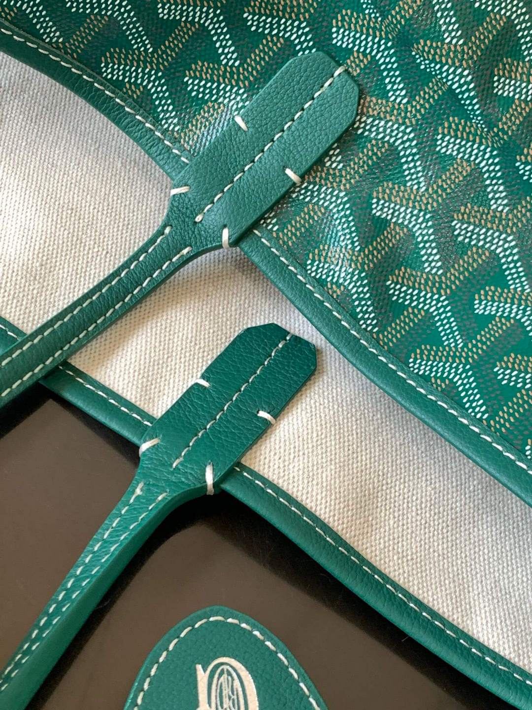 GOYARD Saint Louis PM Tote Bag - Green