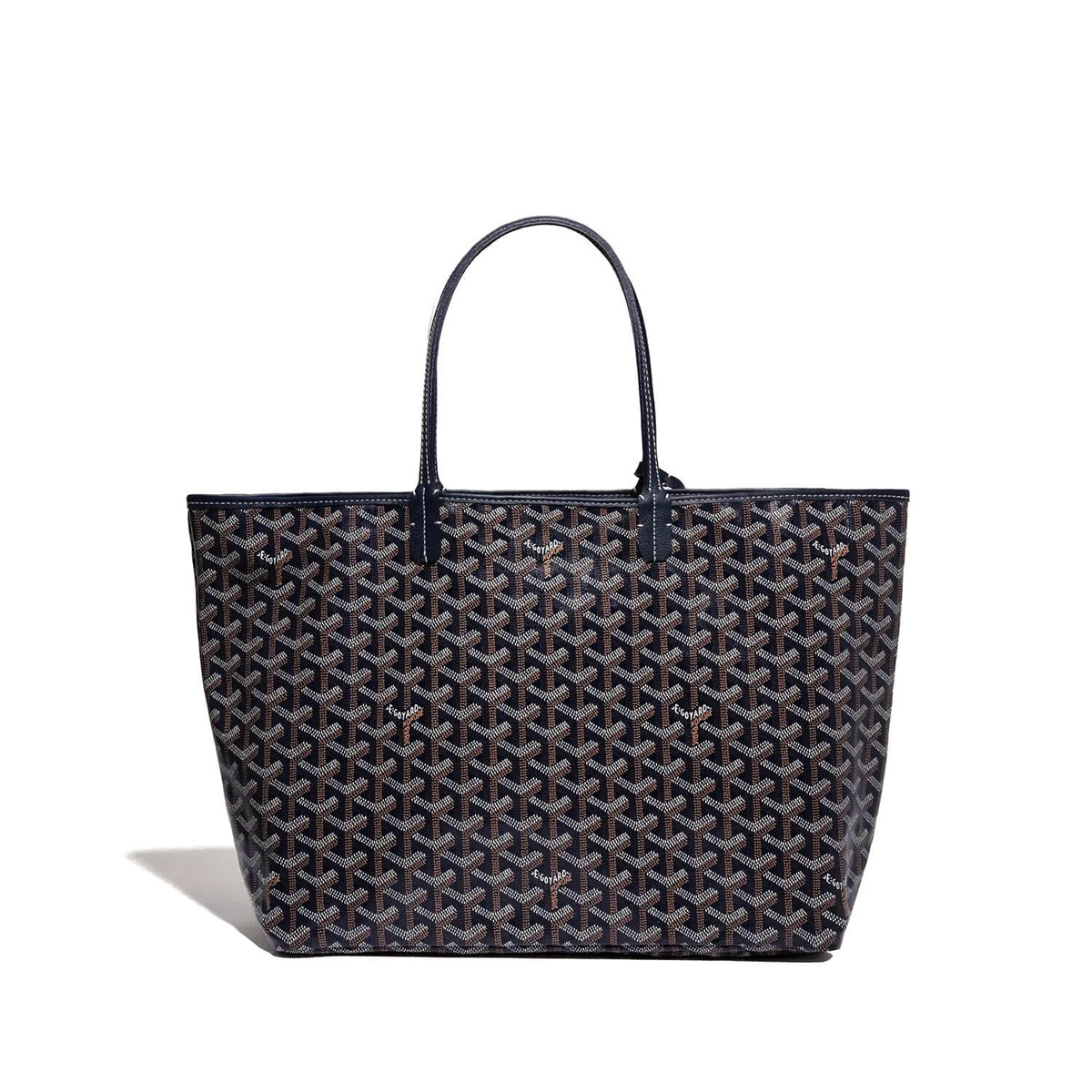 GOYARD Saint Louis PM Tote Bag - Navy Blue