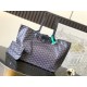 GOYARD Saint Louis PM Tote Bag - Navy Blue