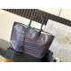 GOYARD Saint Louis PM Tote Bag - Navy Blue