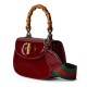 GUCCI Bamboo 1947 Small Top Handle Bag - Red Leather