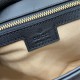 GUCCI Blondie Medium Top Handle Bag - Natural Canvas & Black Leather