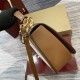 GUCCI Blondie Medium Top Handle Bag - Natural Canvas & Brown Leather