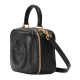 GUCCI Blondie Small Top Handle Bag - Black Leather