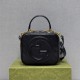 GUCCI Blondie Small Top Handle Bag - Black Leather