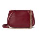 GUCCI Blondie Mini Shoulder Bag - Red Leather