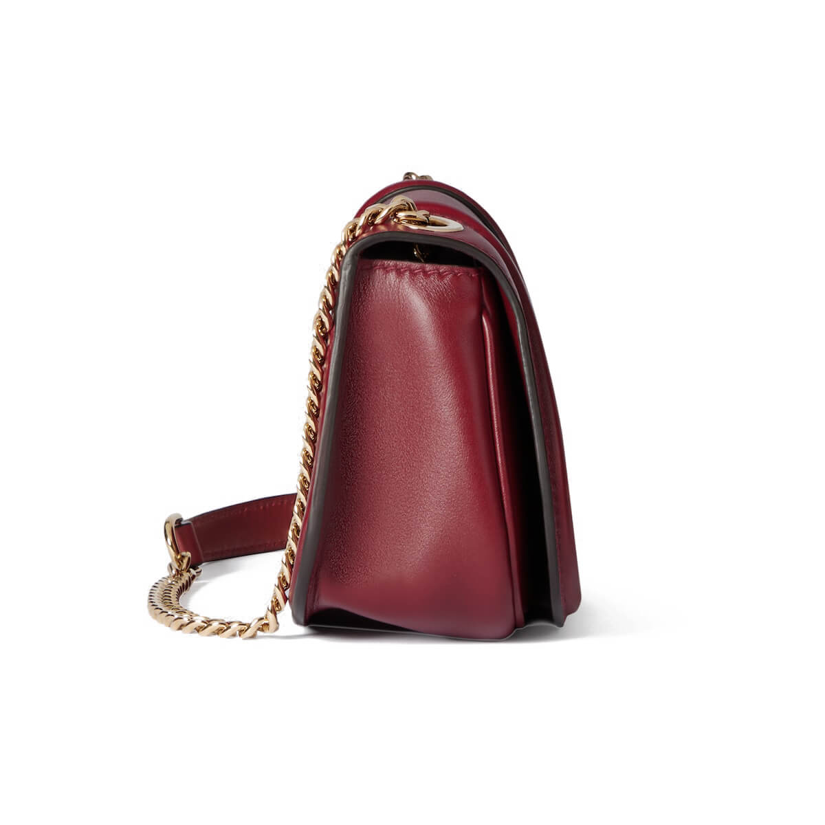 GUCCI Blondie Mini Shoulder Bag - Red Leather