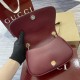 GUCCI Blondie Mini Shoulder Bag - Red Leather