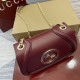 GUCCI Blondie Mini Shoulder Bag - Red Leather