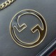 GUCCI Blondie Small Shoulder Bag - Black Leather