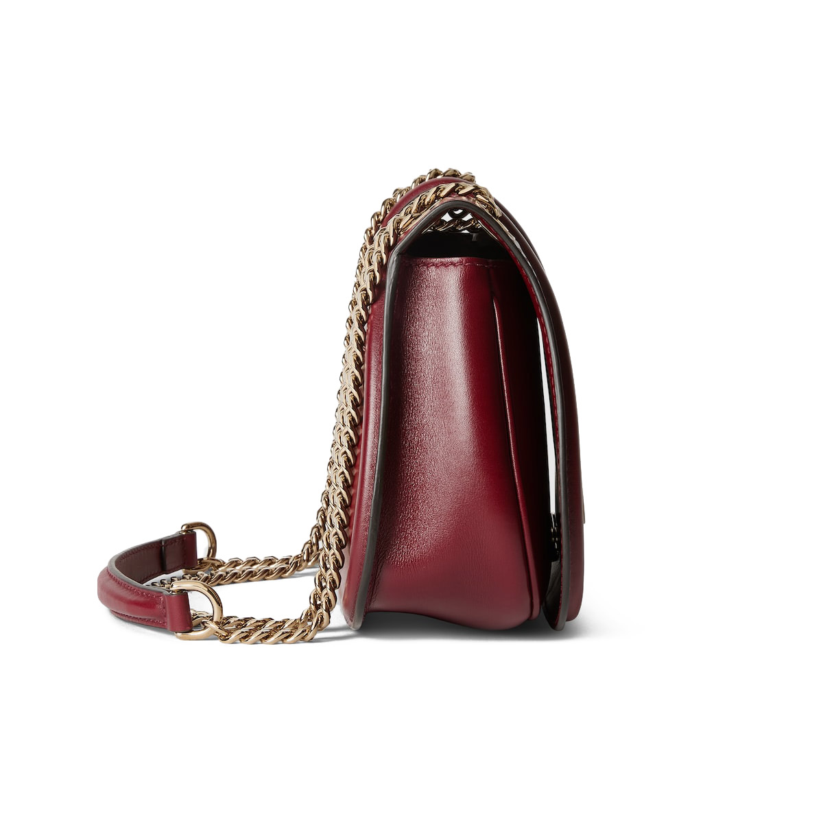 GUCCI Blondie Small Shoulder Bag - Red Leather