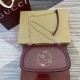 GUCCI Blondie Small Shoulder Bag - Red Leather