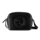 GUCCI Blondie Mini Rectangle Shoulder Bag - Black Leather