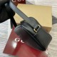 GUCCI Blondie Mini Rectangle Shoulder Bag - Black Leather