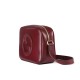 GUCCI Blondie Mini Rectangle Shoulder Bag - Red Leather