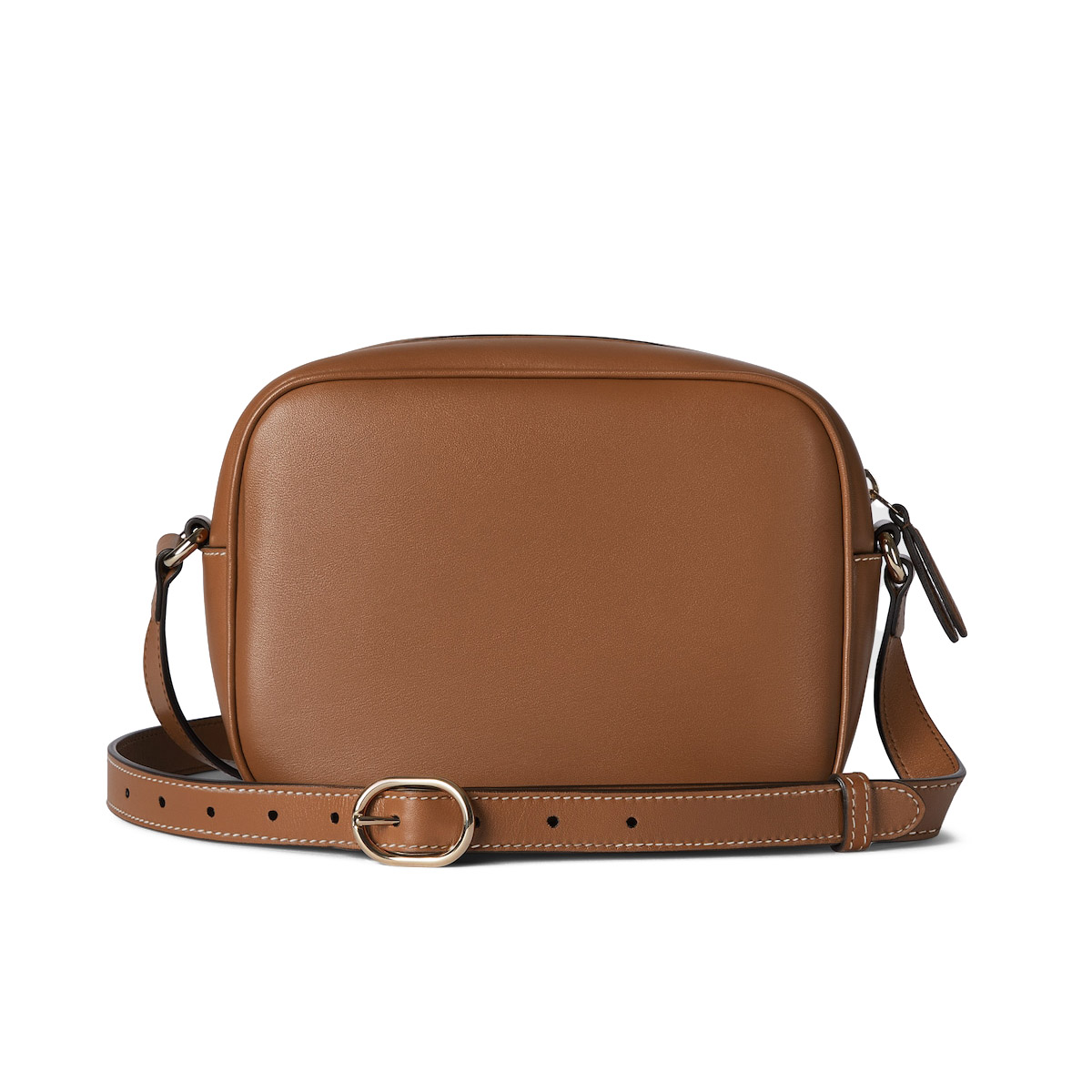 GUCCI Blondie Mini Rectangle Shoulder Bag - Brown Leather