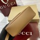 GUCCI Blondie Mini Rectangle Shoulder Bag - Brown Leather