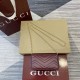 GUCCI GG Marmont Super Mini Shoulder Bag - Red Leather