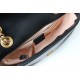 GUCCI GG Marmont Mini Shoulder Bag - Black Leather