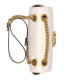 GUCCI GG Marmont Mini Shoulder Bag - White Leather