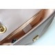 GUCCI GG Marmont Mini Shoulder Bag - Taupe Leather