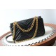 GUCCI GG Marmont Small Shoulder Bag - Black Leather