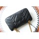 GUCCI GG Marmont Small Shoulder Bag - Black Leather