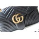 GUCCI GG Marmont Small Shoulder Bag - Black Leather