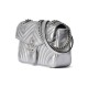 GUCCI GG Marmont Small Shoulder Bag - Silver Leather