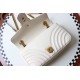 GUCCI GG Marmont Small Shoulder Bag - White Leather