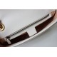 GUCCI GG Marmont Small Shoulder Bag - White Leather