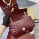 GUCCI GG Marmont Small Shoulder Bag - Red Leather