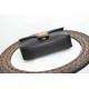 GUCCI GG Marmont Medium Shoulder Bag - Black Leather