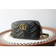 GUCCI GG Marmont Small Camera Shoulder Bag - Black Leather