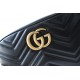 GUCCI GG Marmont Small Camera Shoulder Bag - Black Leather