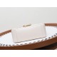 GUCCI GG Marmont Mini Top Handle Bag - White Leather